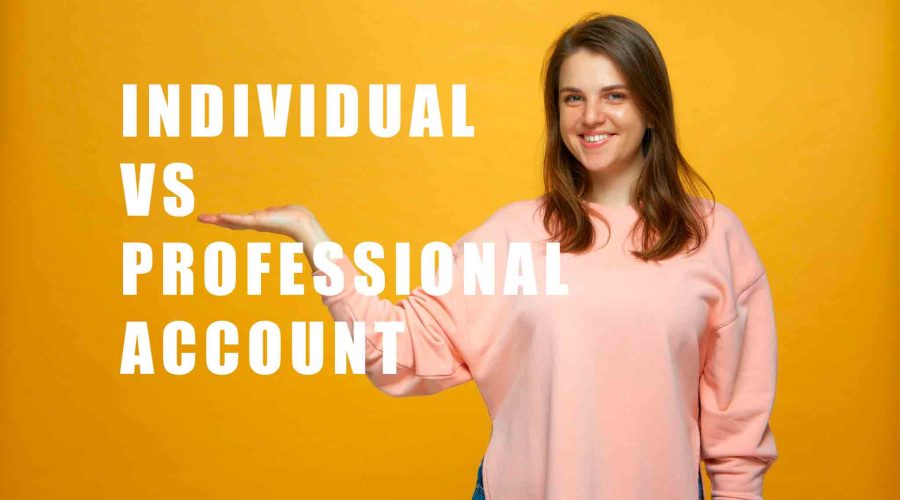 individual vs professional account amazon