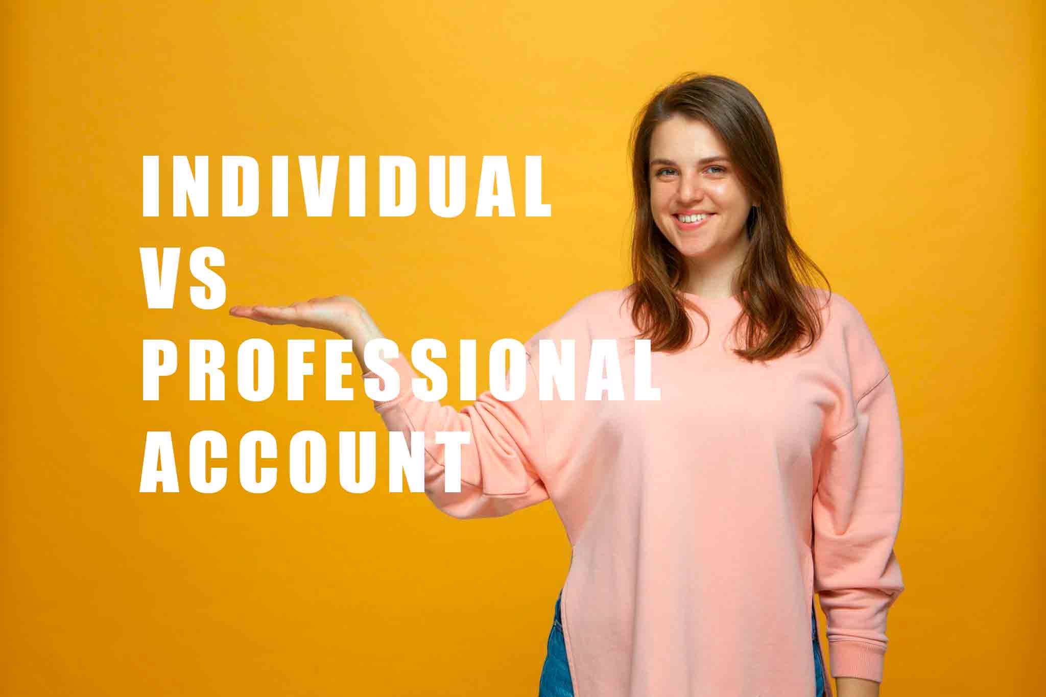 individual vs professional account amazon