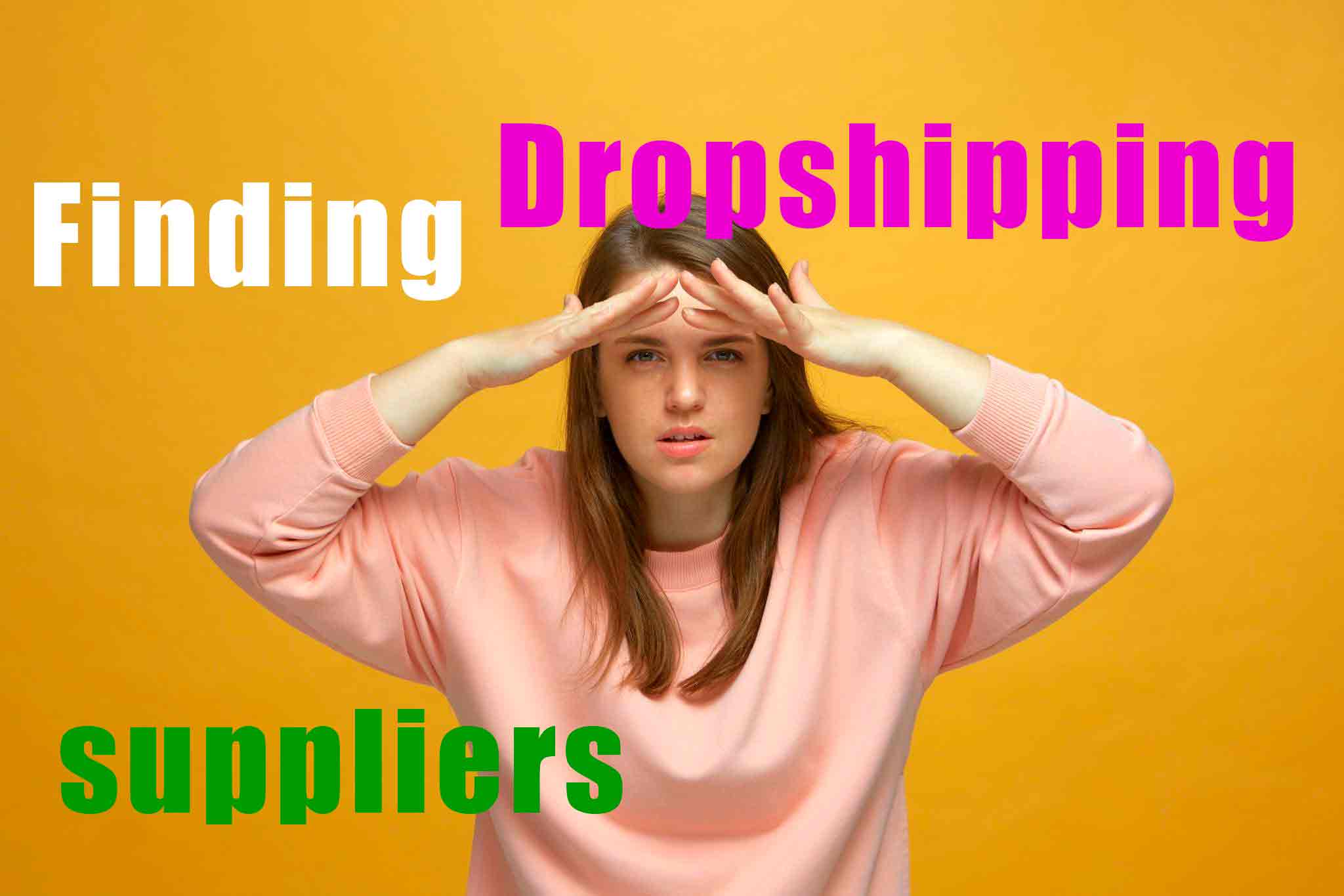 finding dropshipping supplies - cover