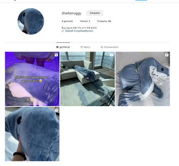 shark snuggy instagram