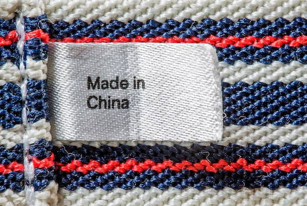 label made in china